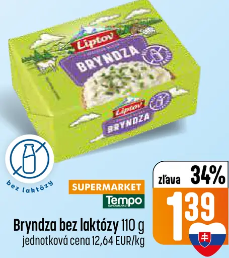 Liptov Bryndza bez laktózy