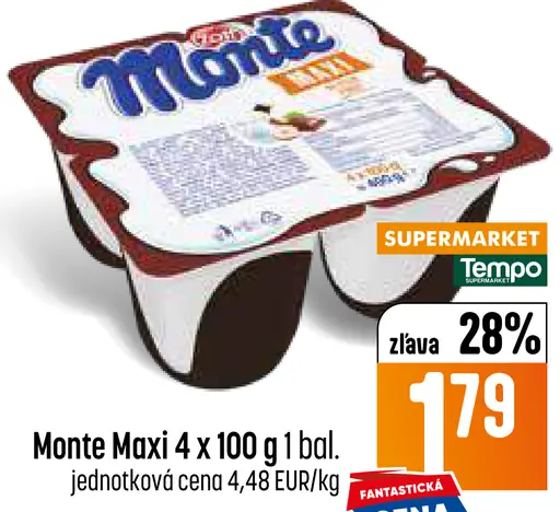 Monte Maxi dezert