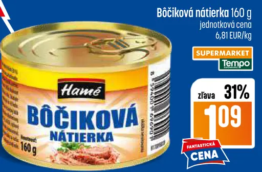 Hamé Bôčiková nátierka