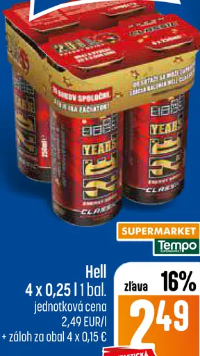 Hell energetický nápoj plechovka