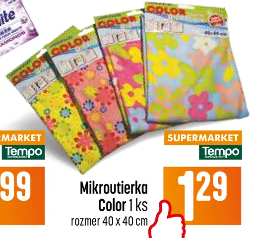 Mikro utierka Color