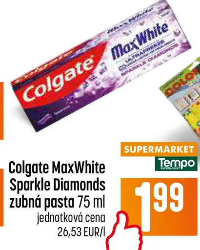 Colgate Max White Sparkle Diamonds zubná pasta