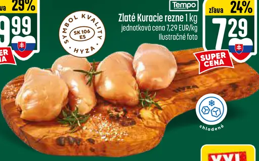 Zlaté kuracie rezne chladené
