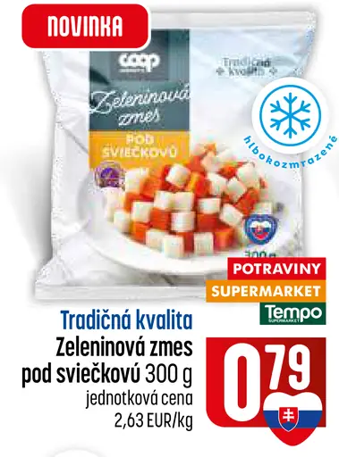 Tradičná kvalita Zeleninová zmes pod sviečkovú