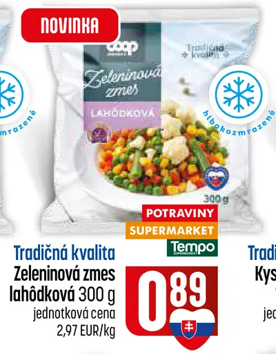 Tradičná kvalita Zeleninová zmes ľahôdková