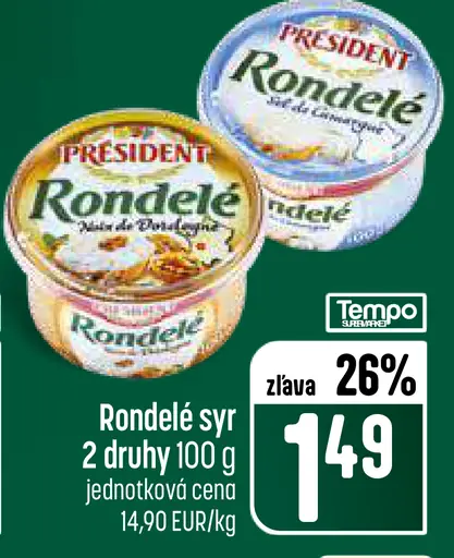 Président Rondelé syr