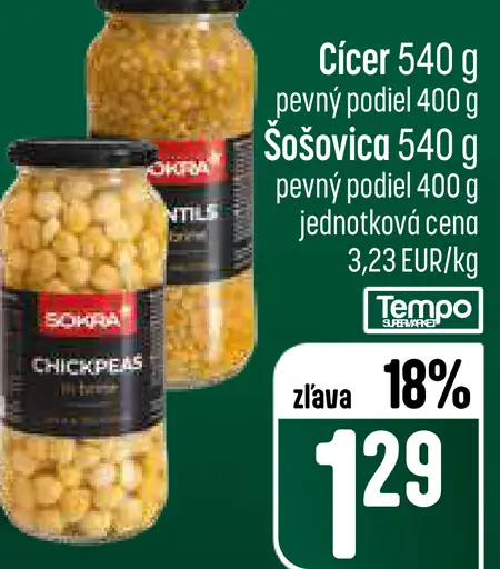 Sovosáio cícer v náleve