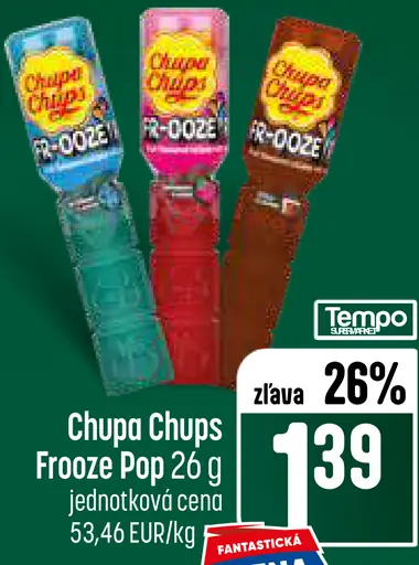 Chupa Chups Frooze Pop