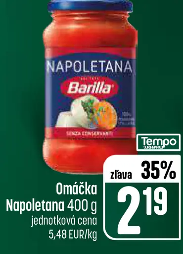 Barilla omáčka Napoletana