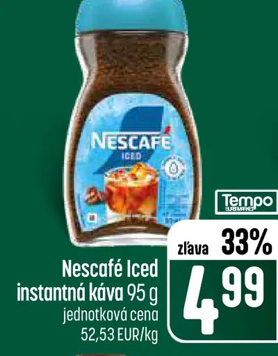 Nescafé Iced instantná káva