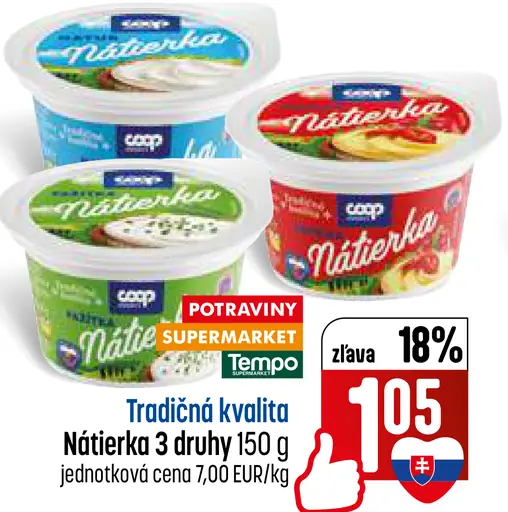 COOP Nátierka