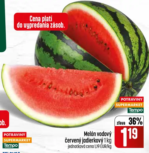 Melón červený vodový