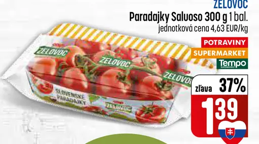 Zelovoc paradajky Saluoso