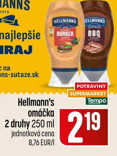 Omáčka rôzne druhy
