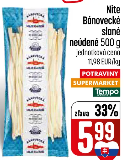 Nite Bánovecké slané neúdené syr