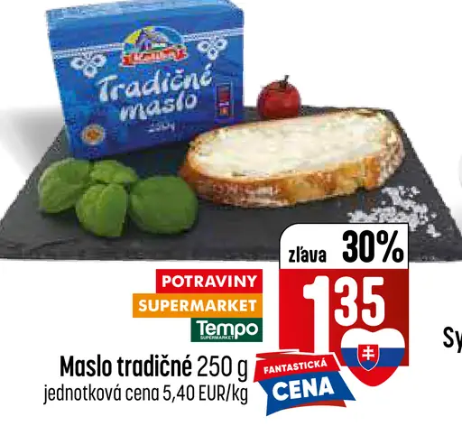Tradičné maslo