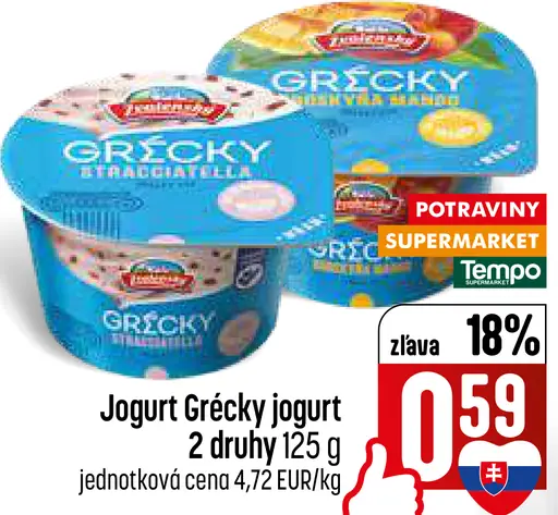 Jogurty Grécky jogurt