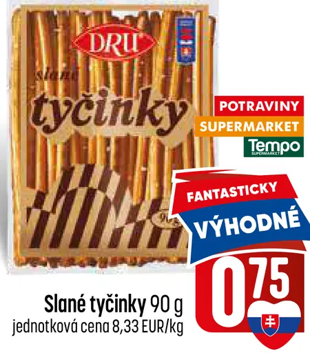 Dru slané tyčinky