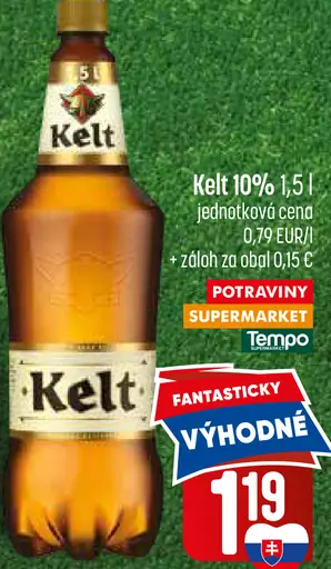 Kelt pivo plechovka