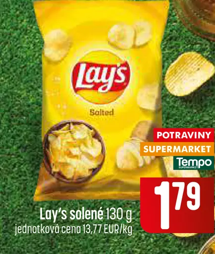 Lay's solené zemiakové chipsy