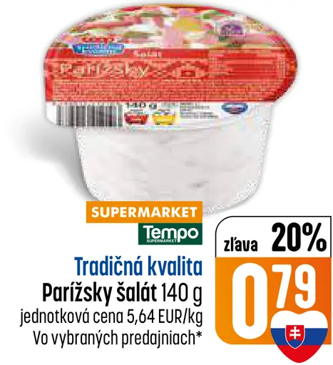 Tradičná kvalita Parížsky šalát