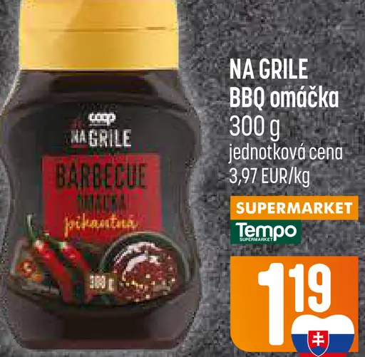 COOP Na Grile BBQ omáčka