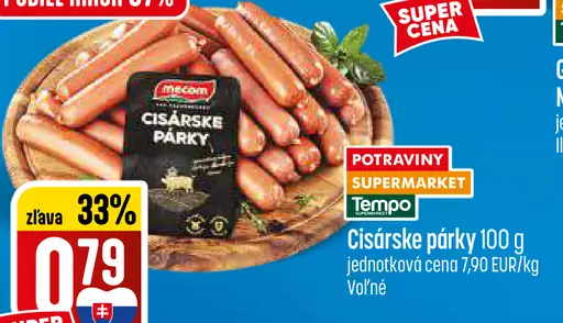 Mecom Cisárske párky