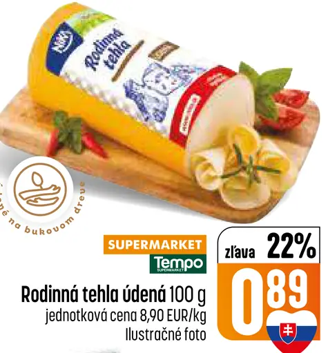 COOP Jednota rodinná tehla údená