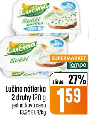 Lučina kozia nátierka