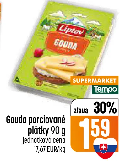 Liptov Gouda plátky