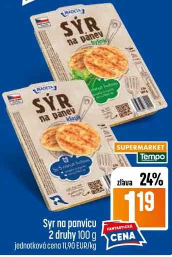 COOP Jednota Syr na panvicu