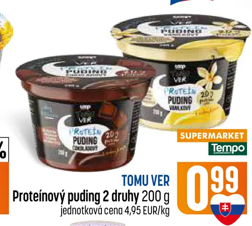 Tomi Ver Proteínový puding