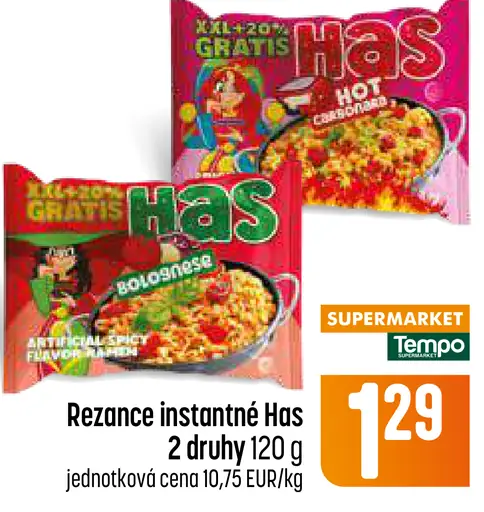 Has rezance instantné