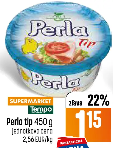 Perla tuniaková nátierka Perla tip
