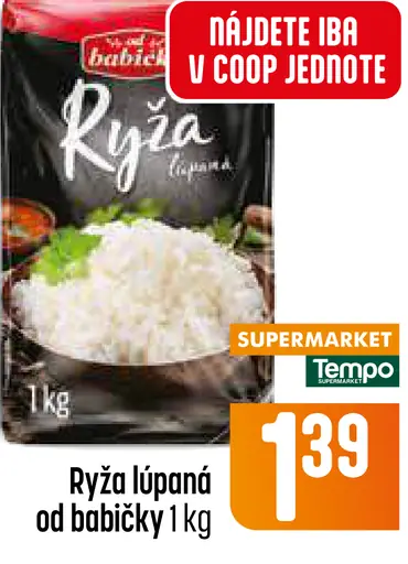 Ryža lúpaná od babičky