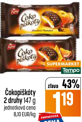 Horalky čokopiškóty