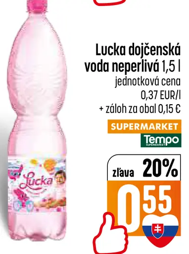 Lucka dojčenská voda