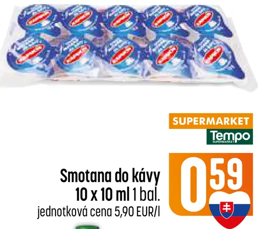 Smotana do kávy