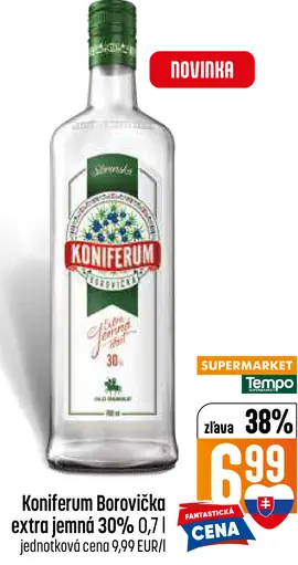 Koniferum Borovička extra jemná 30%