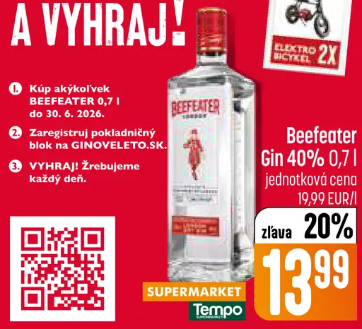 Beefeater Gin 40%