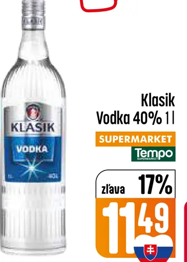 Klasik Vodka Kopaničiarska Slivka 40%