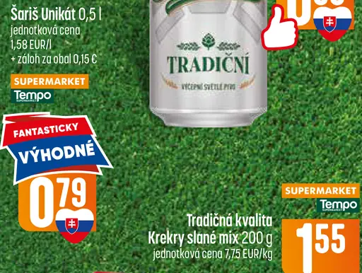 Tradičná kvalita Slaný mix