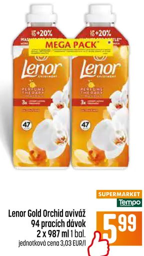 Lenor Gold Orchid aviváž
