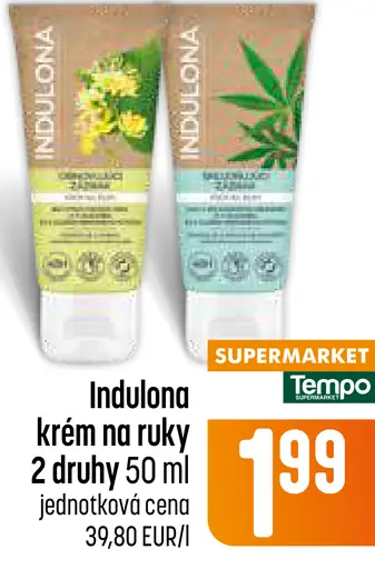 Indulona krém na ruky rôzne druhy