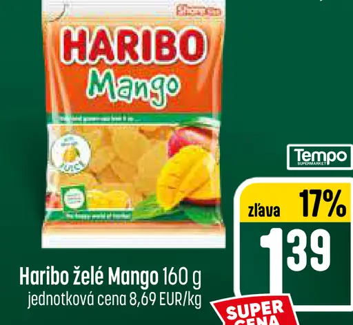 Haribo Zelé Mango