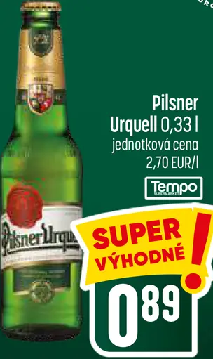 Pilsner Urquell plechovka