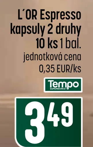 L'Or Espresso Kapsuly