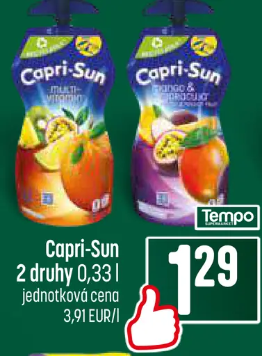 Capri-Sun nápoje