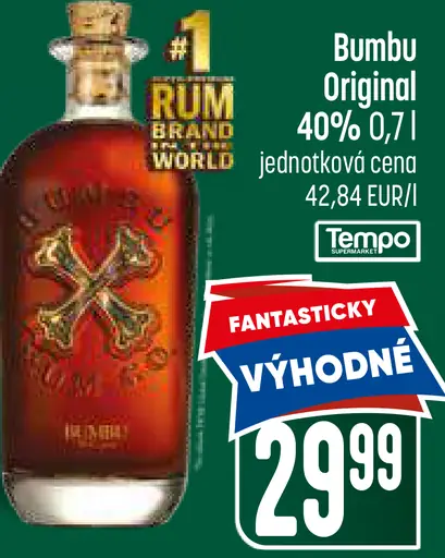 Bumbu Original rum 40 %