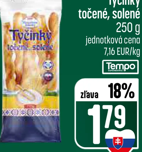 Mamičkine dobroty tyčinky točené, solené